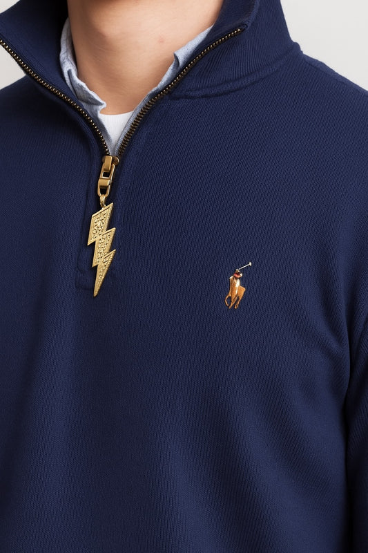 Bolt — Gold Pendant